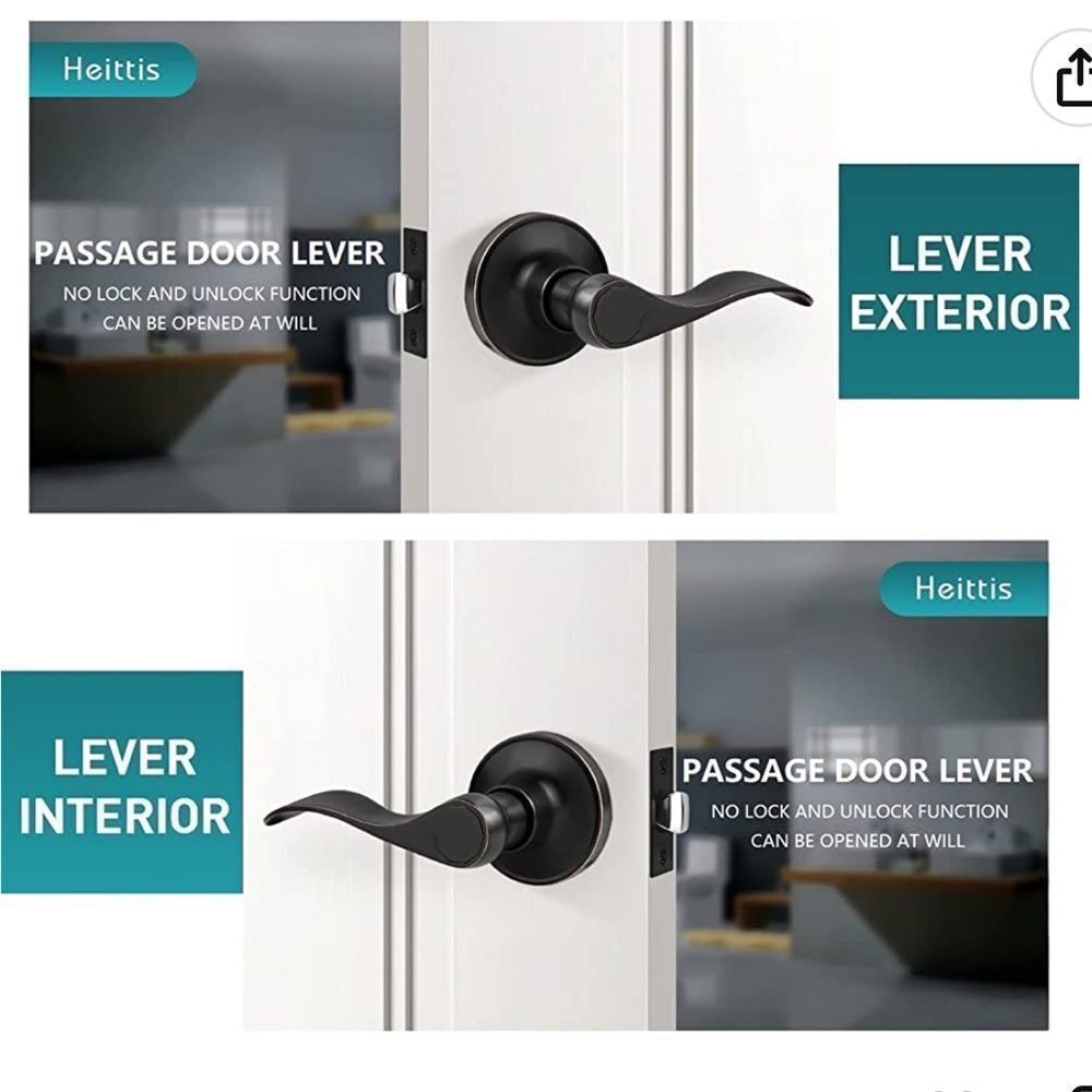 PASSAGE DOOR LEVER  - Picture 2 of 5